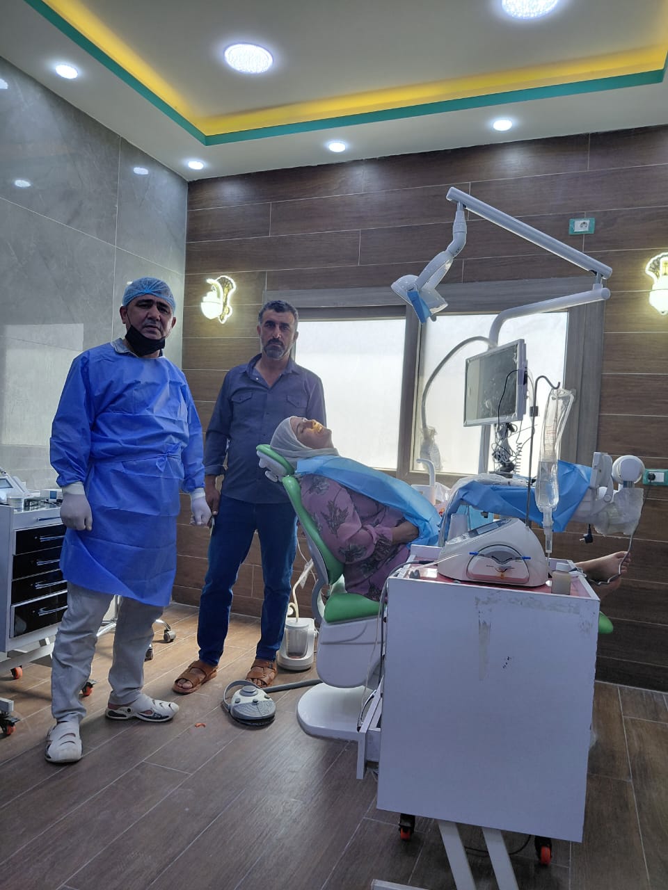 صورة من جولة العيادة
